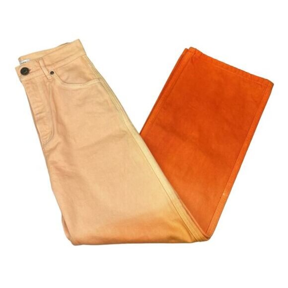 Sandro Straight-leg gradient-effect jeans Size 2 - Picture 5 of 11